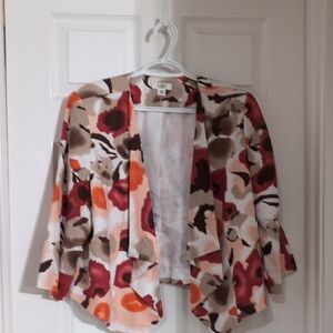 Cato Multicolor Floral Blazer